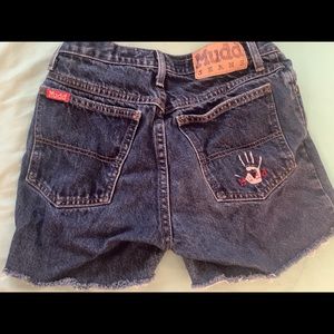 mudd jean shorts